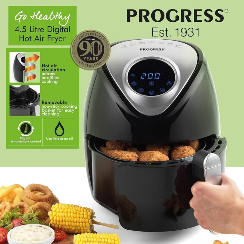 Progress 4.5l digital air fryer